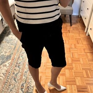 Made in Italy crinkle capri pants size medium